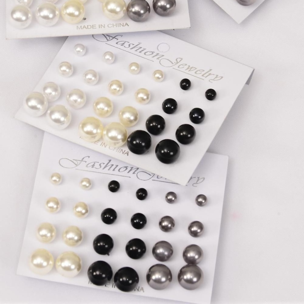 Assorted Pearl Earrings